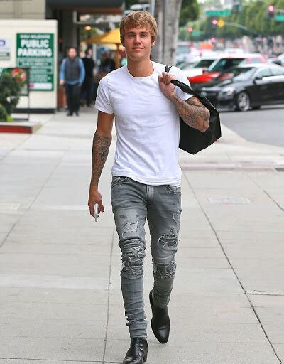 justin bieber ysl boots|justin bieber sneakers.